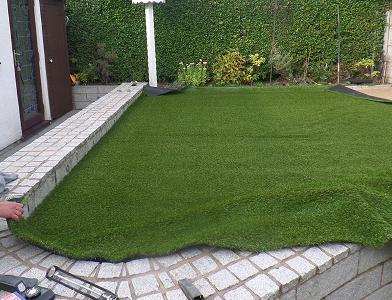 how to install artificial grass